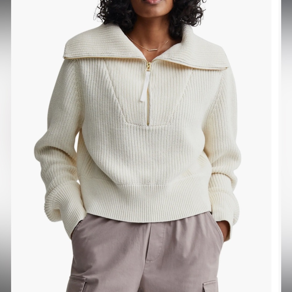 Varley Mentone Half-Zip Knit Pullover